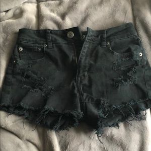 American eagle jean shorts